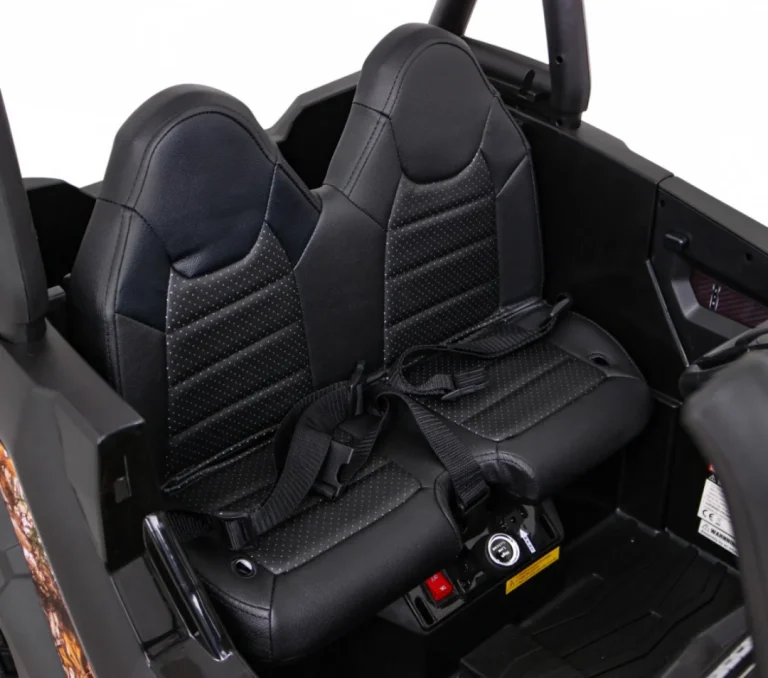 Buggy Utv Off Road Za Djecu Crni + Daljinski Upravljač + Nosač Za Prtljagu + Spori Start + Eva + Mp3 Led, Crna 10