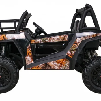 Buggy Utv Off Road Za Djecu Crni + Daljinski Upravljač + Nosač Za Prtljagu + Spori Start + Eva + Mp3 Led, Crna 4