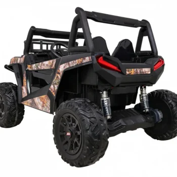 Buggy Utv Off Road Za Djecu Crni + Daljinski Upravljač + Nosač Za Prtljagu + Spori Start + Eva + Mp3 Led, Crna 5