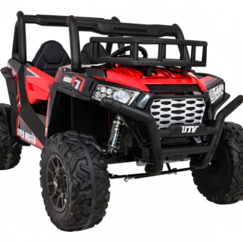 Buggy Utv Off Road Za Djecu Crveni + Daljinski Upravljač + Nosač Za Prtljagu + Spori Start, Crvena 13