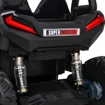 Buggy Utv Off Road Za Djecu Crveni + Daljinski Upravljač + Nosač Za Prtljagu + Spori Start, Crvena 17