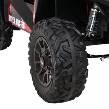 Buggy Utv Off Road Za Djecu Crveni + Daljinski Upravljač + Nosač Za Prtljagu + Spori Start, Crvena 18
