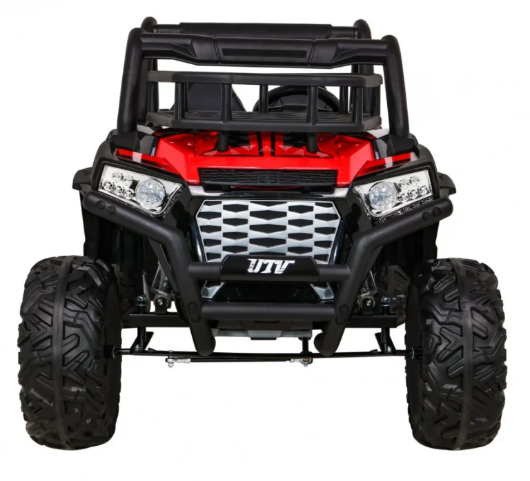 Buggy Utv Off Road Za Djecu Crveni + Daljinski Upravljač + Nosač Za Prtljagu + Spori Start, Crvena 3
