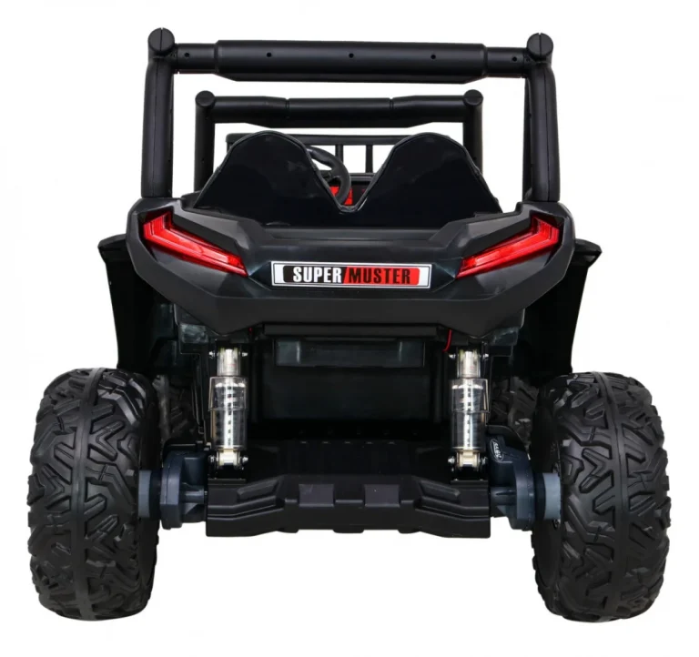 Buggy Utv Off Road Za Djecu Crveni + Daljinski Upravljač + Nosač Za Prtljagu + Spori Start, Crvena 6