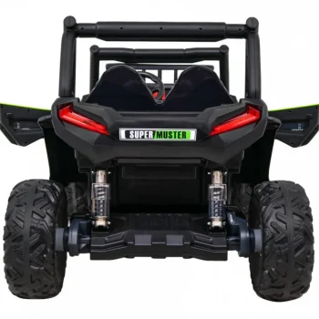 Buggy Utv Off Road Za Djecu Zeleni + Daljinski Upravljač + Nosač Za Prtljagu + Spori Start, Zelena 8