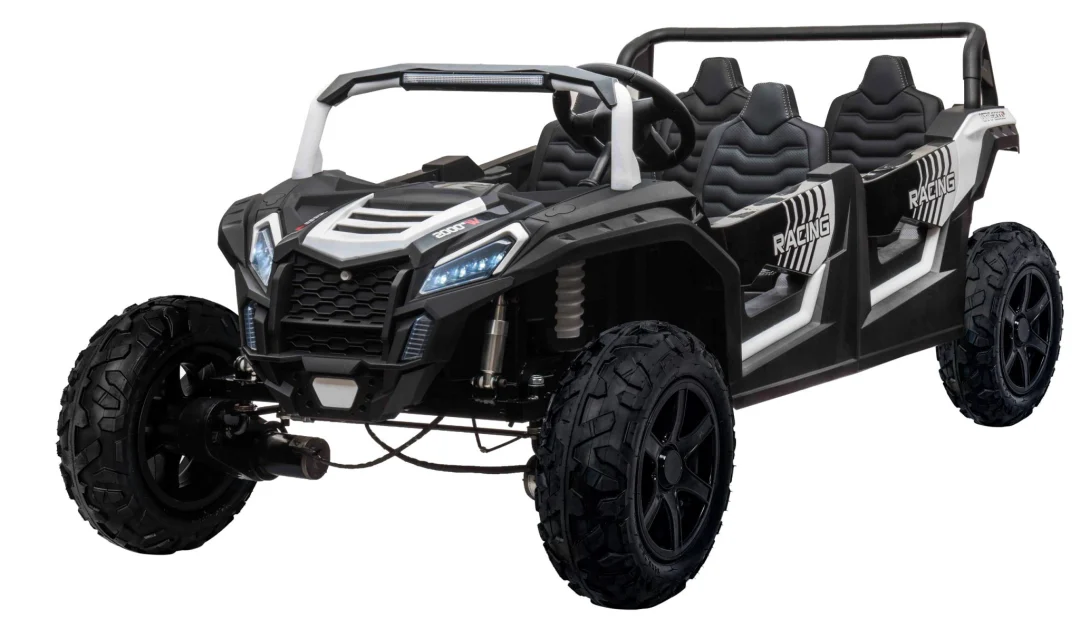 Buggy S 4 Sjedala Atv Racing Utv2000 S Litij Ionskom Baterijom, Bijela Boja Buggy Na Akumulator 1