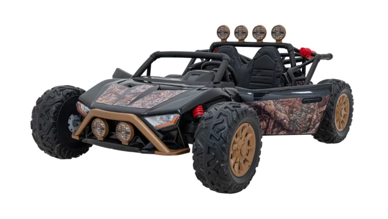 Buggy Trkaći Auto Na Akumulator, Crni 10