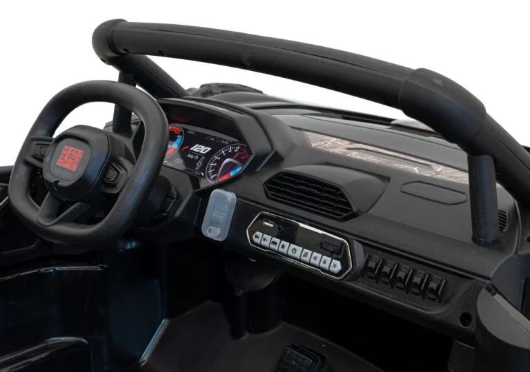 Buggy Trkaći Auto Na Akumulator, Crni 11