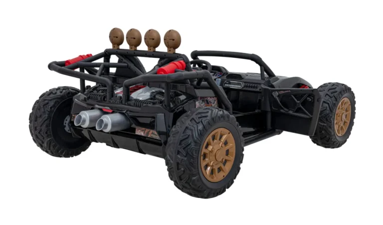 Buggy Trkaći Auto Na Akumulator, Crni 7