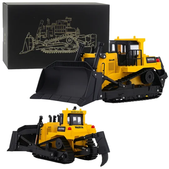 Buldožer Buldožer Bager Huina Metalni Građevinski Model 1:50 1