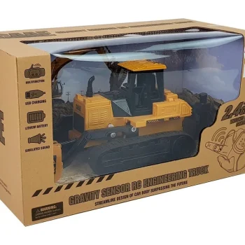 Buldožer Caterpillar Kotači Daljinski Upravljani Gestama Ruke 2.4g 1:28 5