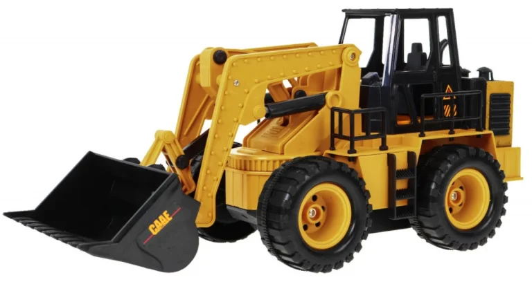 Buldožer Na Daljinsko Upravljanje Za Djecu 3+ Model 1:24 Pokretna Kanta + Zvukovi + Pribor 2