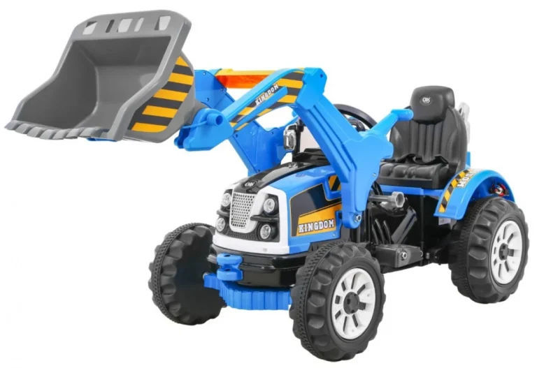 Buldožer Traktor Na Akumulator Plavi 1