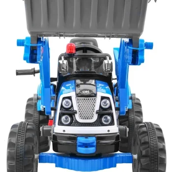 Buldožer Traktor Na Akumulator Plavi 3