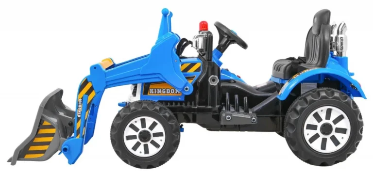 Buldožer Traktor Na Akumulator Plavi 6