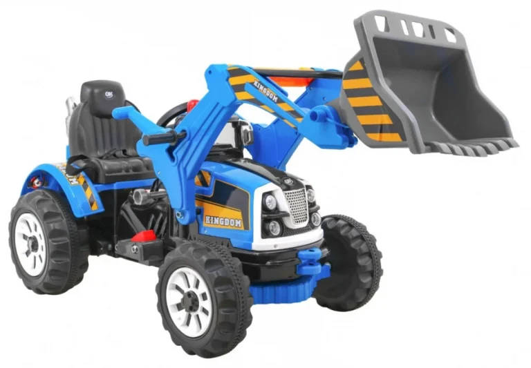 Buldožer Traktor Na Akumulator Plavi 7