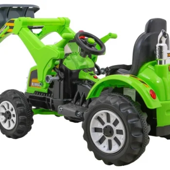 Buldožer Traktor Na Akumulator Zeleni Auto Na Akumulator 6