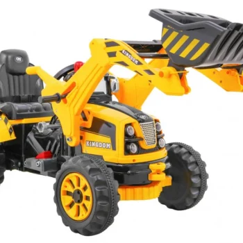 Buldožer Traktor Na Akumulator žuti Auto Na Akumulator 10