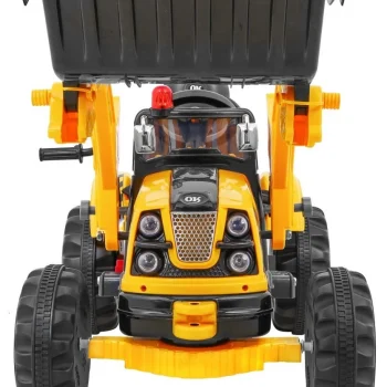 Buldožer Traktor Na Akumulator žuti Auto Na Akumulator 3