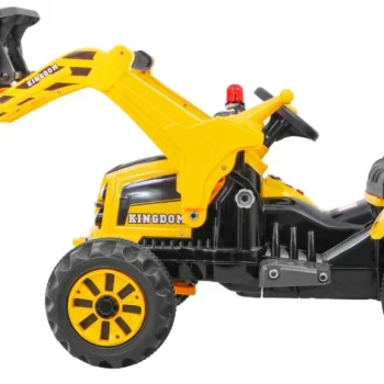 Buldožer Traktor Na Akumulator žuti Auto Na Akumulator 4