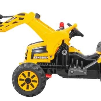 Buldožer Traktor Na Akumulator žuti Auto Na Akumulator 5