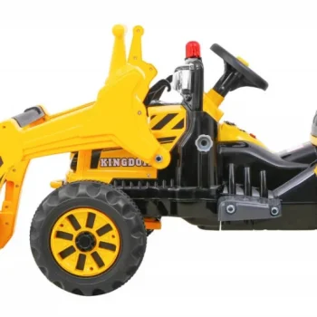 Buldožer Traktor Na Akumulator žuti Auto Na Akumulator 6