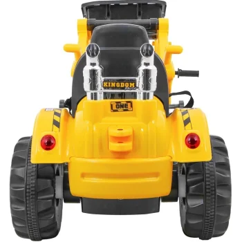 Buldožer Traktor Na Akumulator žuti Auto Na Akumulator 8