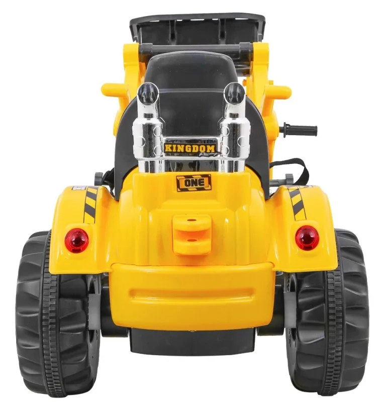 Buldožer Traktor Na Akumulator žuti Auto Na Akumulator 8