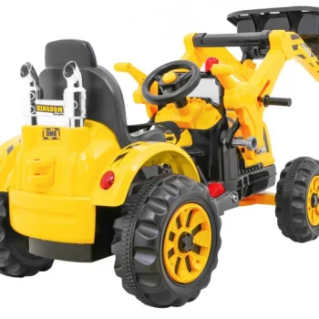 Buldožer Traktor Na Akumulator žuti Auto Na Akumulator 9