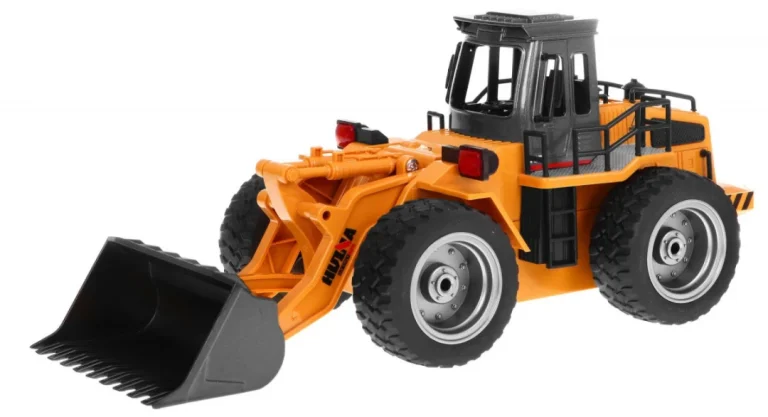 Buldožer Za Djecu 8+ Model Na Daljinsko Upravljanje 1:18 Metalni Pokretni Dijelovi 2