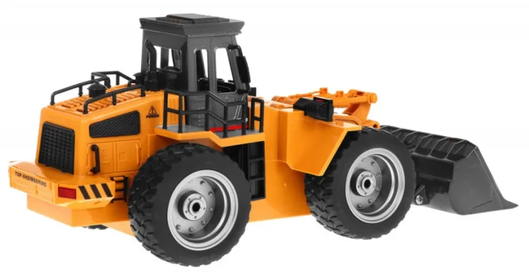 Buldožer Za Djecu 8+ Model Na Daljinsko Upravljanje 1:18 Metalni Pokretni Dijelovi 4