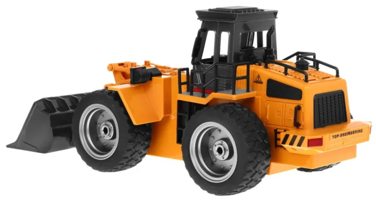 Buldožer Za Djecu 8+ Model Na Daljinsko Upravljanje 1:18 Metalni Pokretni Dijelovi 5
