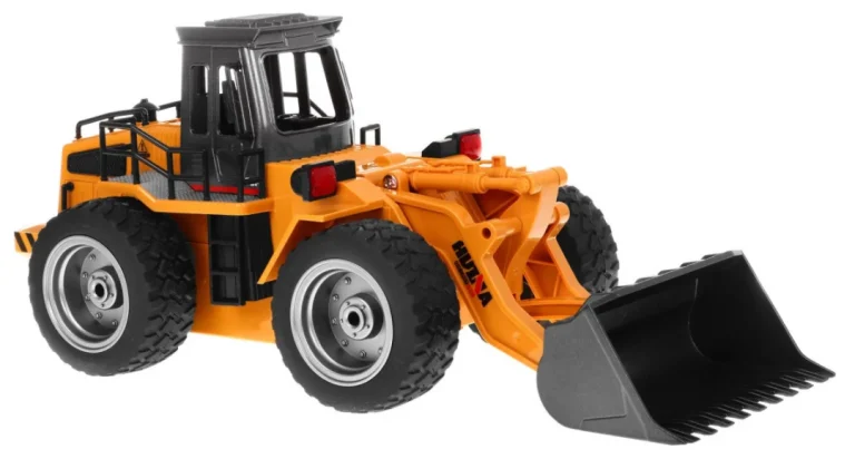 Buldožer Za Djecu 8+ Model Na Daljinsko Upravljanje 1:18 Metalni Pokretni Dijelovi 6