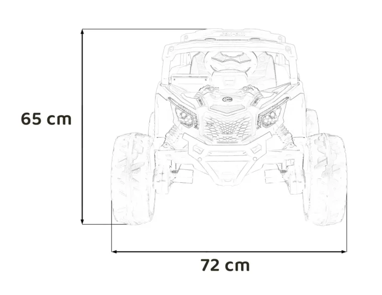 Can Am Maverick Atv Na Akumulator, Zeleni 2