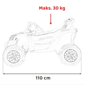 Can Am Maverick Ružičasti Atv 3