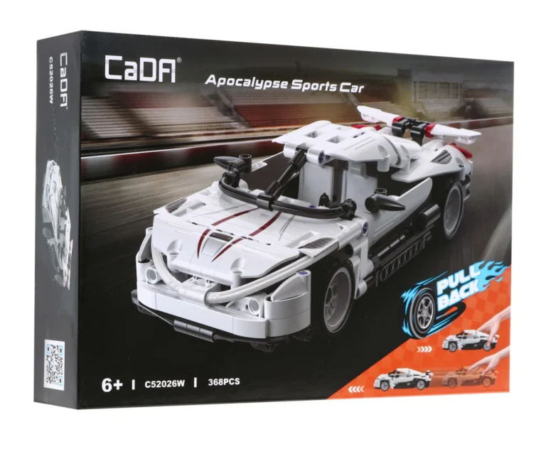 Cada Apokalipsa Sportski Auto Pull Back 368 Dijelova 6+ 3