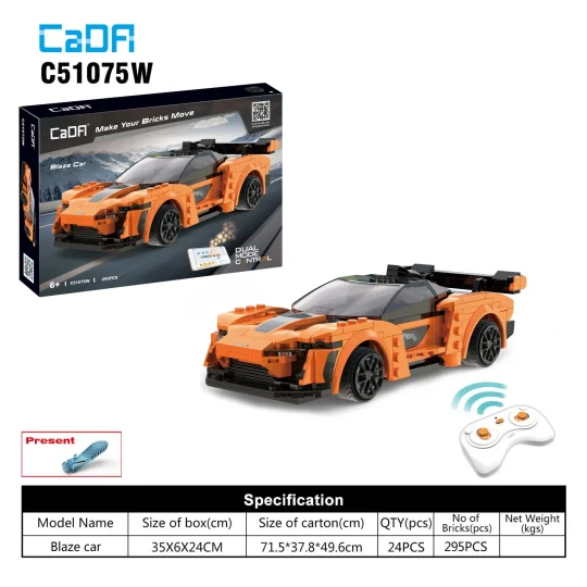 Cada Blaze Car Rc 295 Dijelova 6+ 1