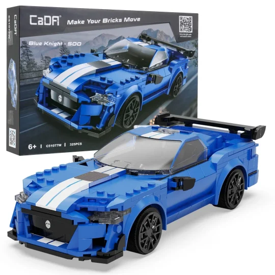 Cada Blue Knight Rc Trkaći Auto 325 Dijelova 6+ 1