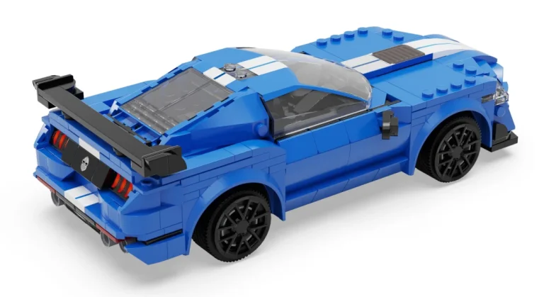 Cada Blue Knight Rc Trkaći Auto 325 Dijelova 6+ 3