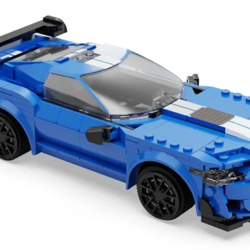 Cada Blue Knight Rc Trkaći Auto 325 Dijelova 6+ 4