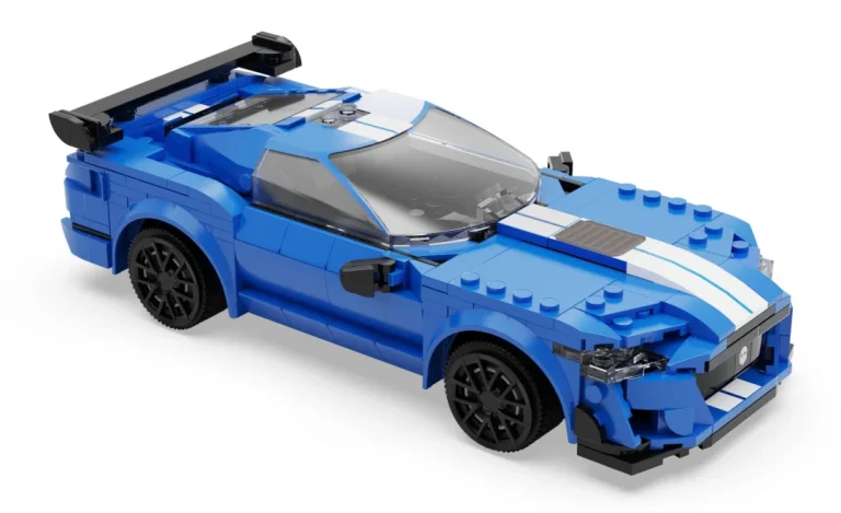 Cada Blue Knight Rc Trkaći Auto 325 Dijelova 6+ 4