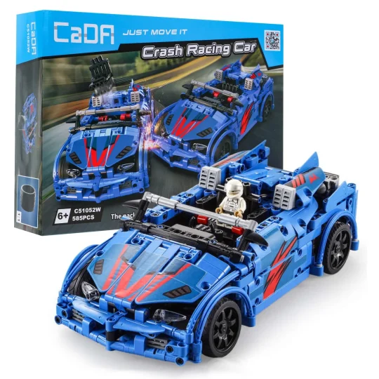 Cada Crush Racing Car R/c S Katapultom 585 Dijelova 6+ 1