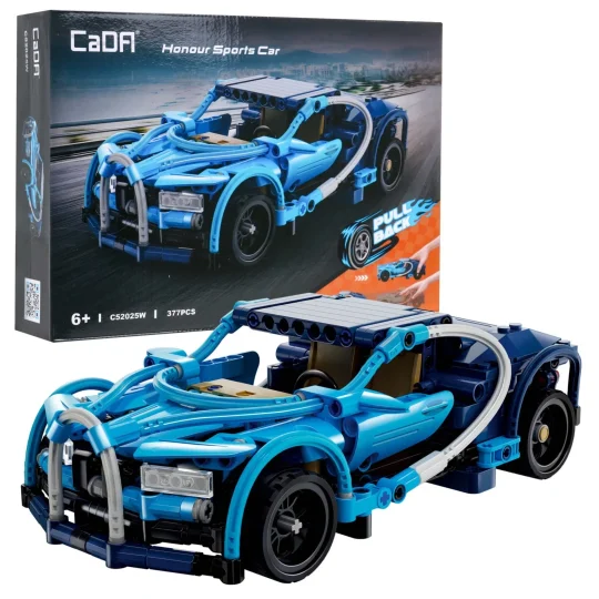Cada Honor Sportski Auto Pull Back 377 Dijelova 6+ 1