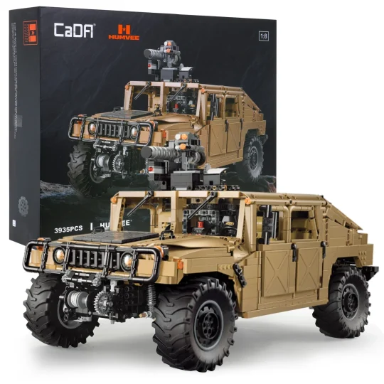 Cada Humvee 1:8 4x4 3935 Dijelova 8+ 1