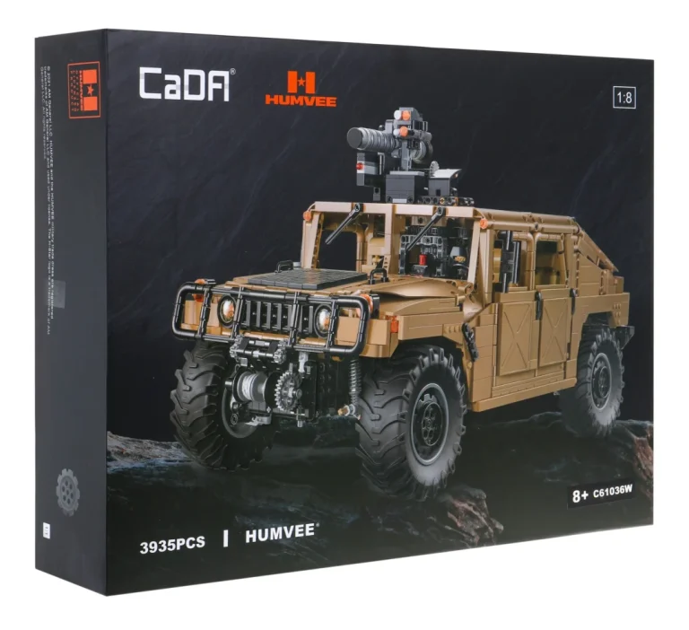 Cada Humvee 1:8 4x4 3935 Dijelova 8+ 6