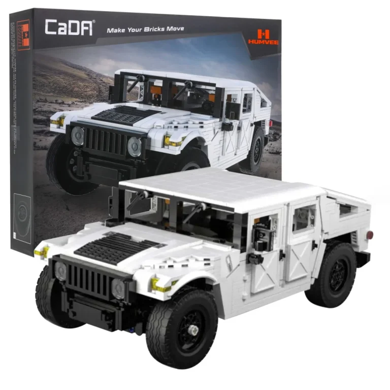 Cada Humvee Vojno Vozilo 1:12 1386 Dijelova 8+ 1