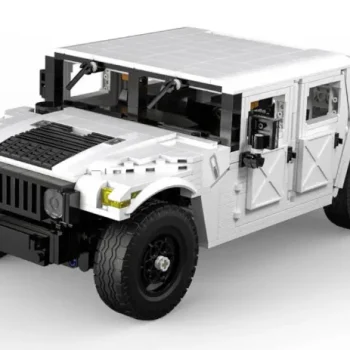 Cada Humvee Vojno Vozilo 1:12 1386 Dijelova 8+ 2