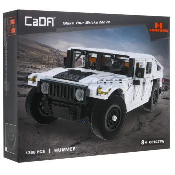 Cada Humvee Vojno Vozilo 1:12 1386 Dijelova 8+ 4