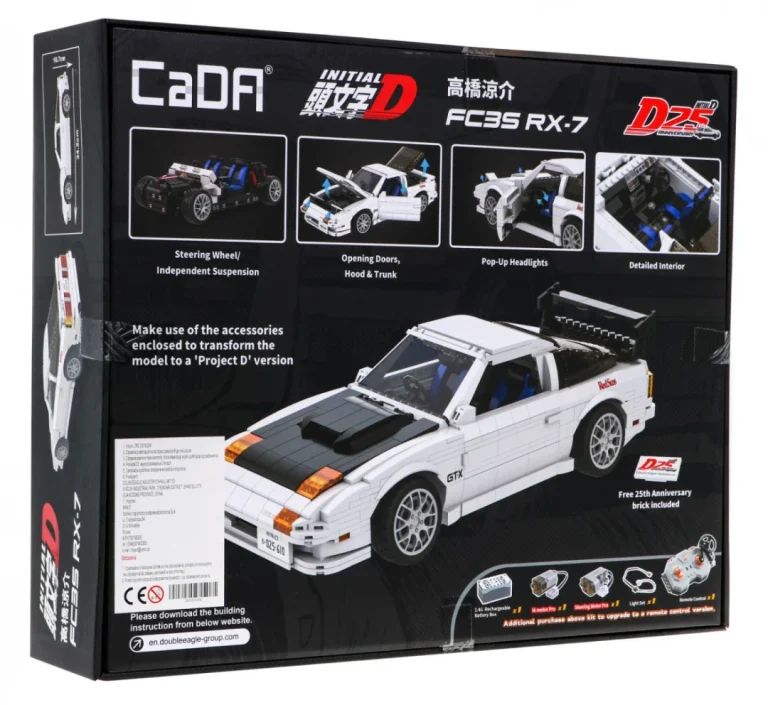 Cada Initial D Tehničke Kocke Fc35 Rx 7 1552 Dijela 8+ 5