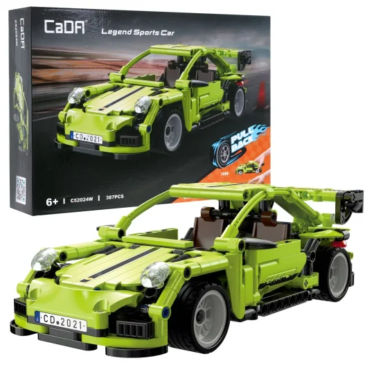Cada Legendarni Sportski Auto Pull Back 387 Dijelova 6+ 1